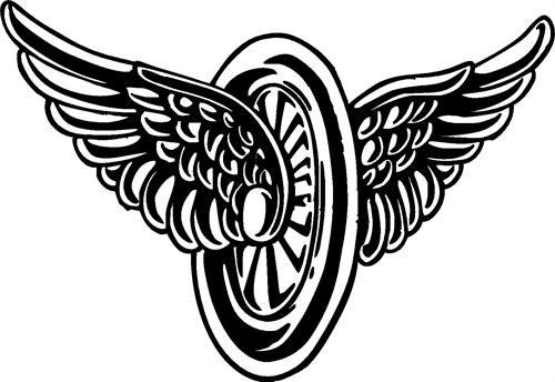 winged-wheel