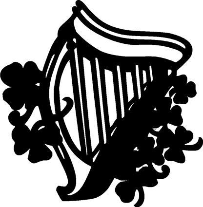 harp-shammrocks